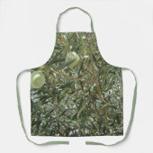 Tablier Feuilles d'oliviers (Recto)