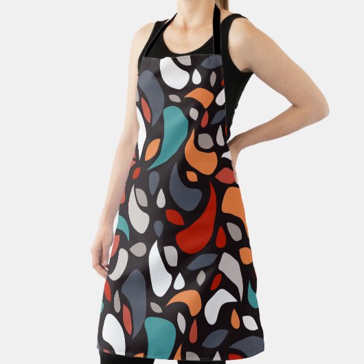 Tablier Feuilles géométriques (Insitu)