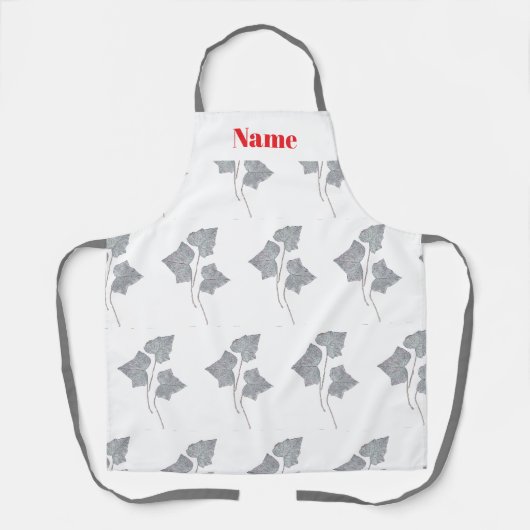 Tablier Feuilles qui tombent (Recto)