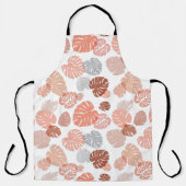 Tablier Feuilles tropicales multicolores 9 (Recto)