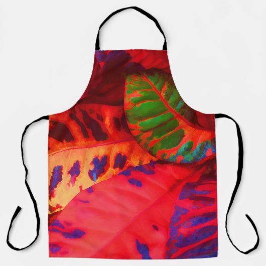 Tablier Feuilles tropicaux (Recto)