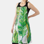 Tablier Feuilles tropicaux : Motif imperméable (Insitu)