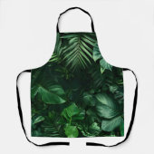 Tablier Feuilles tropicaux verdoyants (Recto)