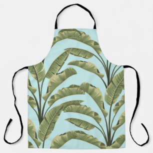 Tablier Feuilles vintages de bananes : Tropical Sans Seaml