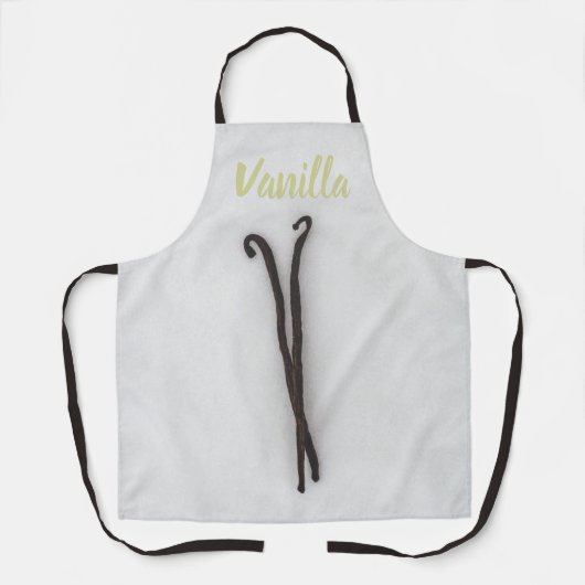 Tablier Fève de vanille avec sucre (Recto)