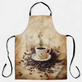 Tablier Fèves de café (Recto)