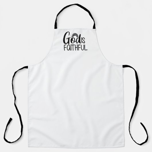 Tablier Fidèle Evangile Graphique Foi Art Christian Fa (Recto)