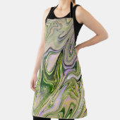 Tablier Fidèlement VOS 1 Gratuit Forme Vert Abstrait Apron (Insitu)