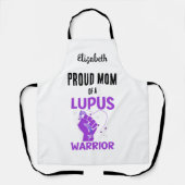 Tablier Fier Maman LUPUS WARRIOR Fête des mères (Recto)