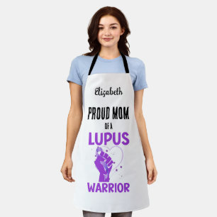 Tablier Fier Maman LUPUS WARRIOR Fête des mères