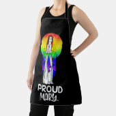 Tablier Fier Mary Rainbow Flag Soutien Gay pride LGBT (Insitu)