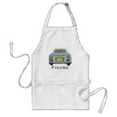 Tablier Figarations Jote Green Figaro Nom de voiture (Devant)