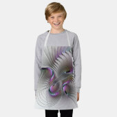 Tablier Figure de fantaisie abstraite moderne timide Art f (Porté)