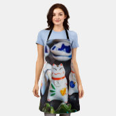 Tablier figurines de chats à Beckoning (Porté)