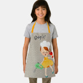 Tablier Fille aux cheveux rouges Apron (Insitu)