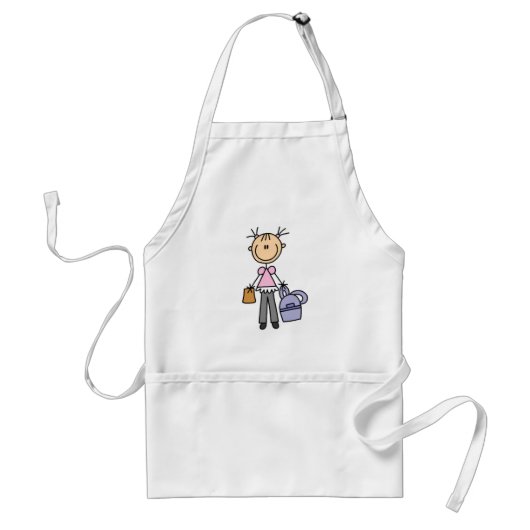 Tablier Fille avec cartable (Devant)