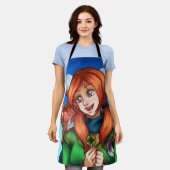 Tablier Fille chanceuse (Porté)