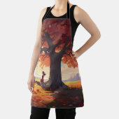 Tablier Fille de prière d'arbre d'automne (Insitu)