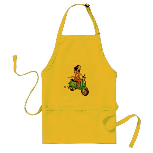 Tablier fille de scooter (Devant)