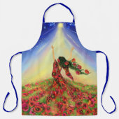 Tablier Fille des fleurs de printemps (Recto)