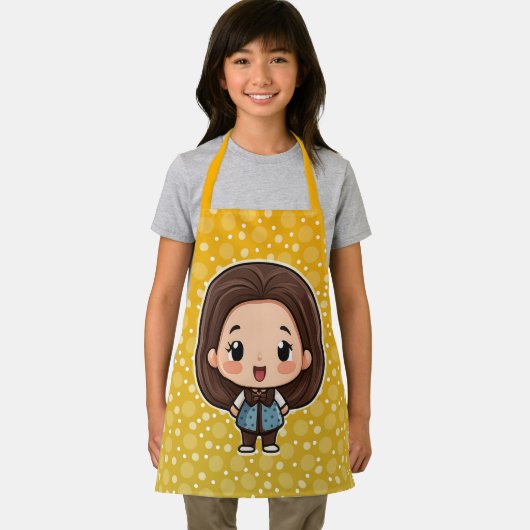 tablier fille mignonne (Insitu)