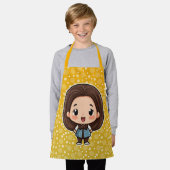 tablier fille mignonne (Porté)