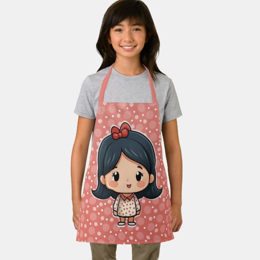 tablier fille mignonne (Insitu)