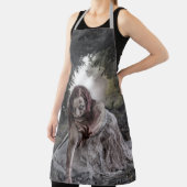 Tablier Fille Zombie sur les rails (Insitu)