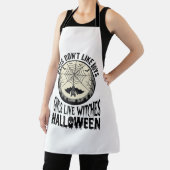 Tablier Filles comme sorcières Halloween Design Vector Vin (Insitu)
