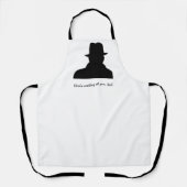 Tablier Film Lover Noir Funny Apron (Recto)