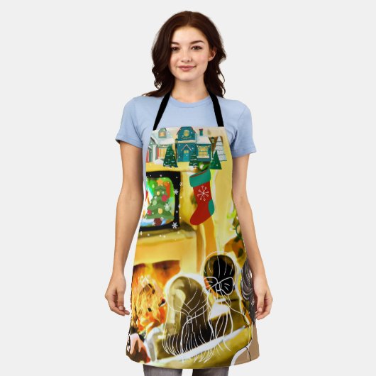 Tablier Films de Noël (Porté)