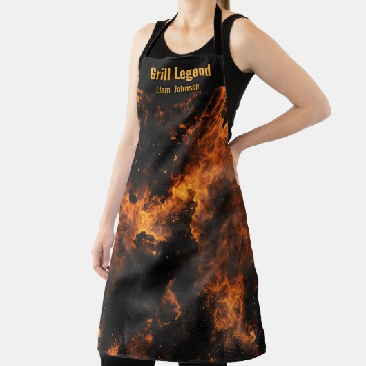 Tablier Firestorm Grill Hommes (Insitu)