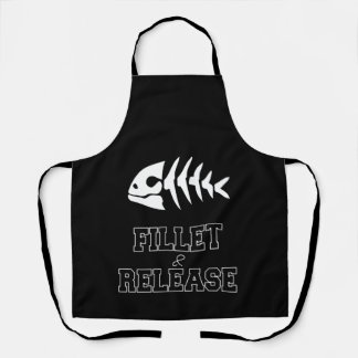 Tablier Fishing Fillet And Release T Shirt