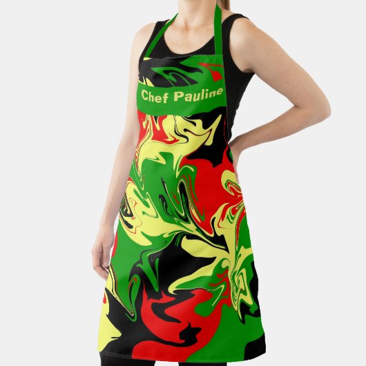 Tablier Fissures afrocentriques (Insitu)