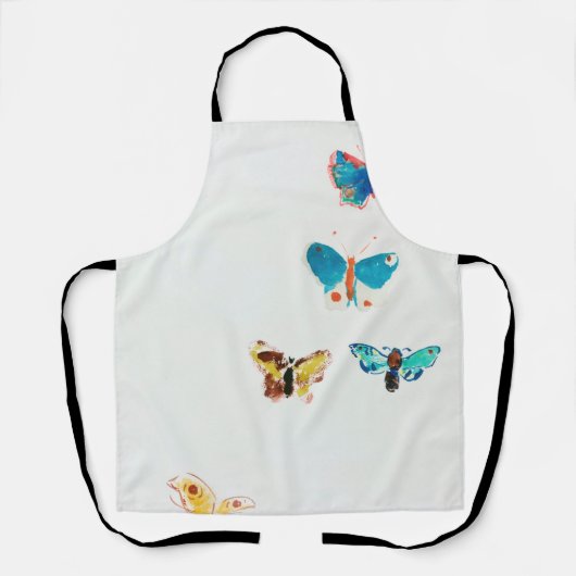 Tablier Five Butterflies (Recto)