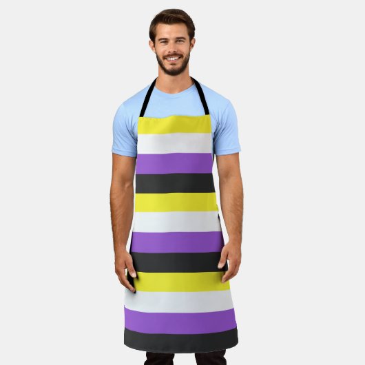 Tablier Flag non-binaire (Porté)