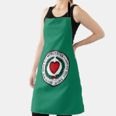 Tablier Flag of Worcester, Massachusetts (Insitu)