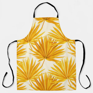 Tablier Flair hawaïen : Palmiers colorés Feuilles