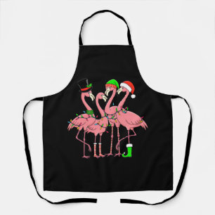 Tablier Flamant Joyeux Noël Drôle Cadeau pour l'amant de f
