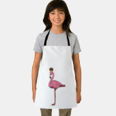 Tablier Flamant rose avec muffin (Insitu)
