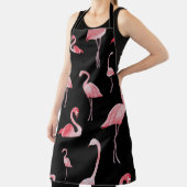 Tablier Flamant rose : Conception Vintage sans couture (Insitu)
