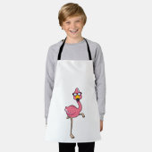Tablier Flamingo with Sunglasses (Porté)