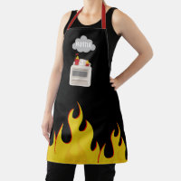 Flammes de feu de cuisine Hottie