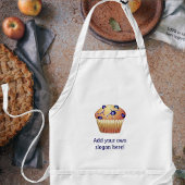 Tablier Flaveur de muffin bleuet - facile à ajouter son pr