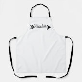 Tablier Flèche personnalisée (Recto)