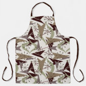 Tablier Flèches atomiques et Starburts Cinquante (Recto)