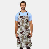 Tablier Flèches atomiques et Starburts Cinquante (Porté)