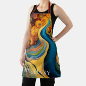 Tablier Flèches de couleur d'art moderne Abstrait (Insitu)