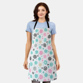 Tablier Flèches de neige rétro (Porté)