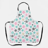 Tablier Flèches de neige rétro (Recto)